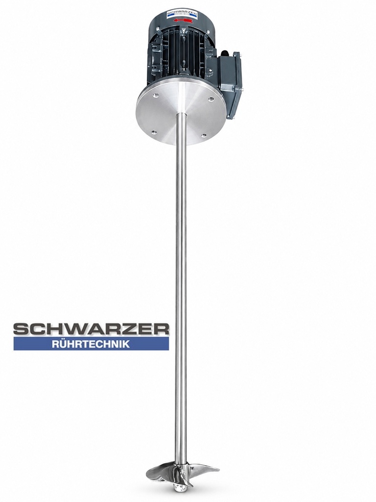Mixer rapid cu elice, 0,37 kW, 1000 rpm, inox 1.4404 - SRT0-