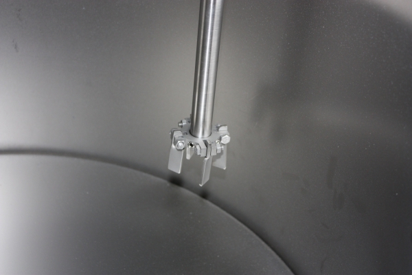 Agitator pentru butoaie metalice 200 L cu orificiu 2", 0,37