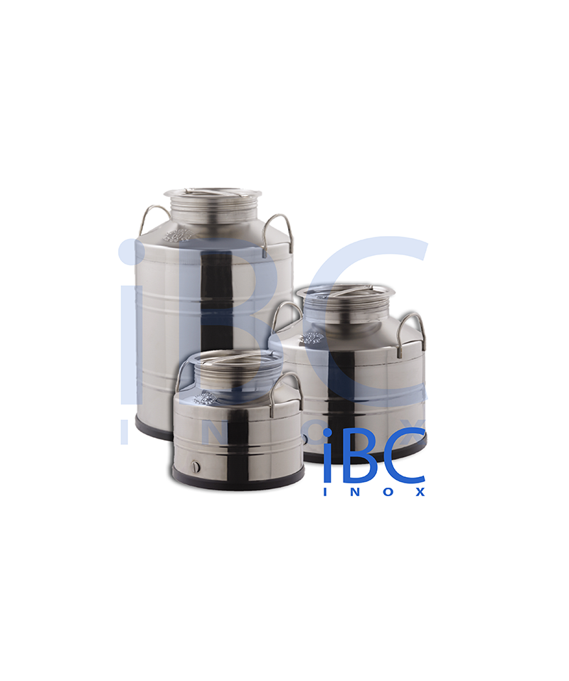 [QE10FR] Butoi din inox cu mânere, cu sau fără robinet, 10 - 100 litri (10 litri, Fără robinet)
