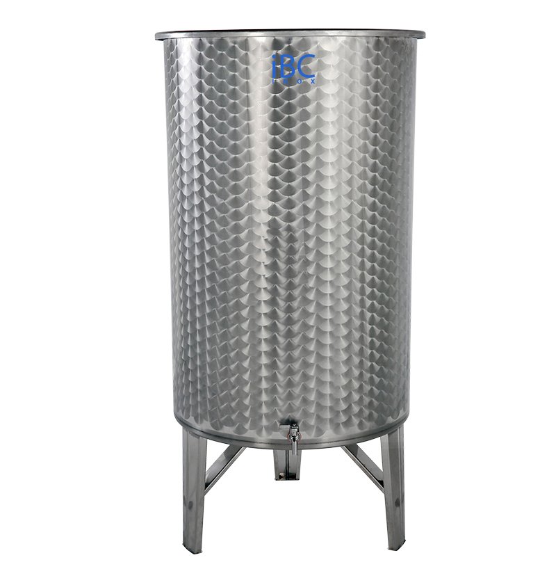 [RCFZP50] Rezervor inox cu capac flotant pentru vin (etansare cu ulei de parafina) (50 litri)