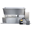 Desciorchinator Zdrobitor, complet din inox cu role de cauciuc, 1800 Kg / h