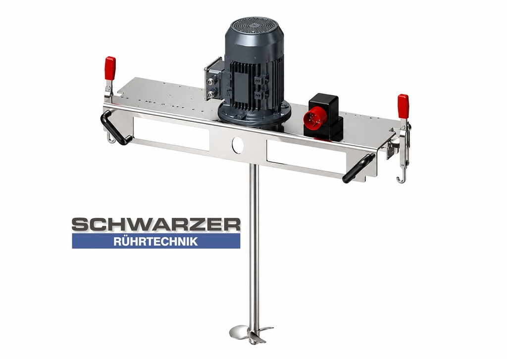 Agitator IBC 600 L, 0,55 kW, 1380 rpm, pana la 600 mPas - IBC-0110-600L