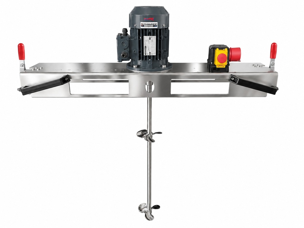 Agitator IBC 1000 L, 0,75 kW, 1420 rpm, pana la 600 mPas, 2 elice - IBC-0110-2PK