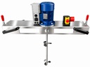Agitator IBC 1000 L, 0,75 kW, 1410 rpm, pana la 600 mPas, 2 elice, turatie reglabila - IBC-0150-2PK