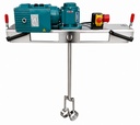 Agitator IBC cu reductor 1000 L, 1,5 kW, 290 rpm, pana la 10000 mPas, turatie reglabila - IBC-0250