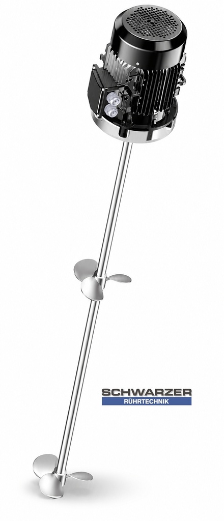 Mixer rapid cu elice, 4,0 kW, 1410 rpm, inox 1.4404 - SRTSWMK4-0-1500