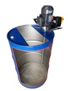 Agitator pentru butoaie metalice 200 L cu orificiu 2", 0,37 kW, 400 V - SRTSPLR200